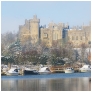 slides/Arundel Castle in Snow.jpg arundel castle, sussex,west,coast,river arun,fortress,trees,snow,winter,water,clouds,mist,panormaic of arundel castle by simon parsons Arundel Castle in Snow